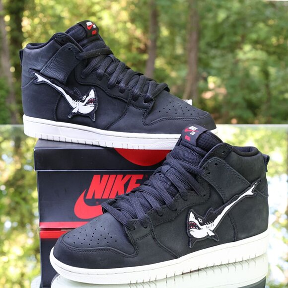 Nike SB Dunk High Oski Shark Men’s Size 8 - Picture 1 of 16